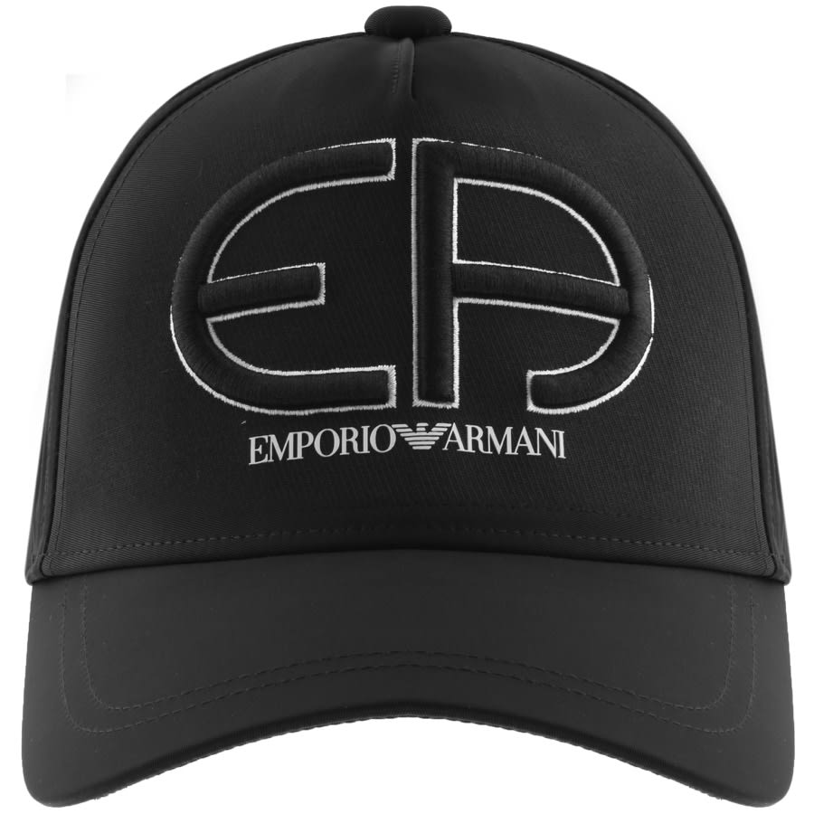 Alternative Image for ProductEmporio Armani Logo Baseball Cap Black1